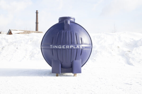 Пластиковая ёмкость TINGERPLAST PT 10, синяя
