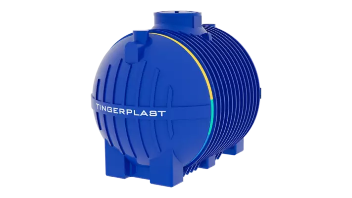 Пластиковая ёмкость TINGERPLAST PT 10, синяя
