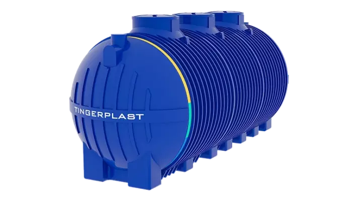 Пластиковая ёмкость TINGERPLAST PT 20, синяя