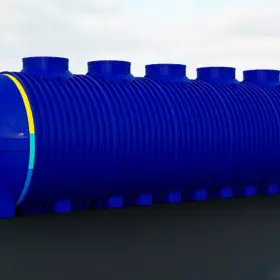 Пластиковая ёмкость TINGERPLAST PT 30, синяя