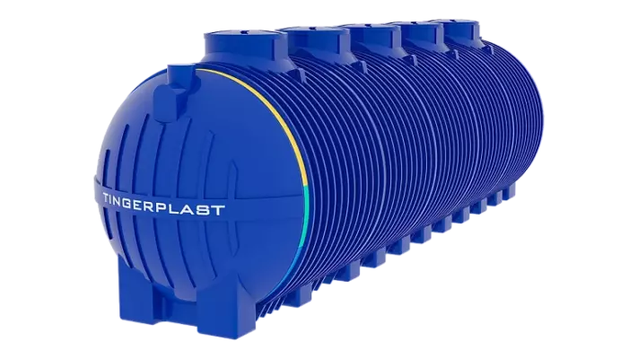 Пластиковая ёмкость TINGERPLAST PT 30, синяя