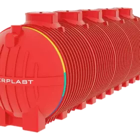 Пластиковая ёмкость TINGERPLAST PT 30, красная