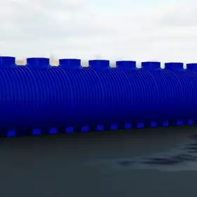 Пластиковая ёмкость TINGERPLAST PT 50, синяя